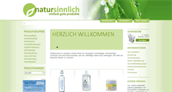 Desktop Screenshot of natursinnlich.net